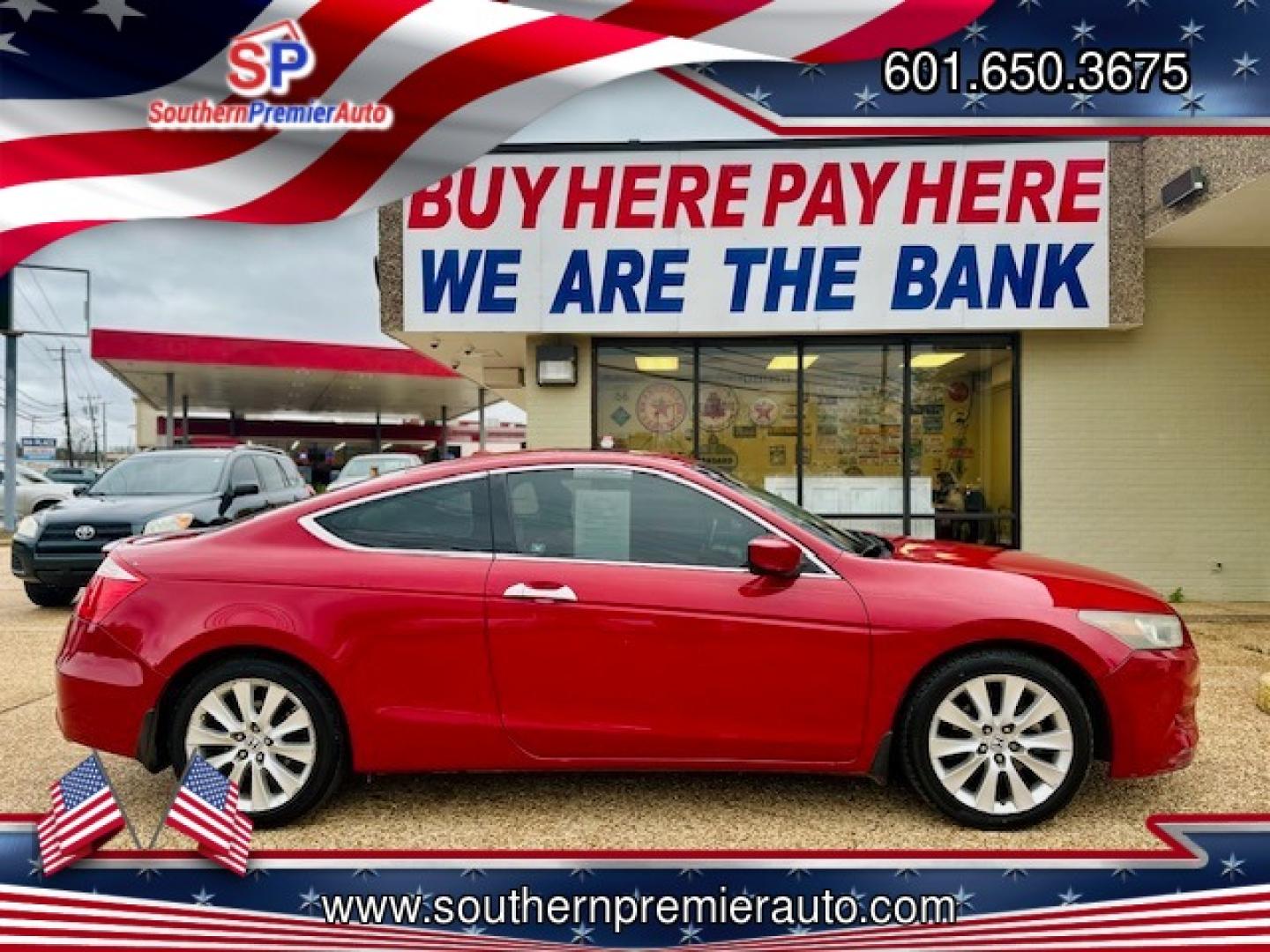 2010 RED HONDA ACCORD EX-L (1HGCS2B83AA) , located at 922 W. Beacon St., Philadelphia, MS, 39350, (601) 650-3675, 32.770447, -89.127151 - Photo#6